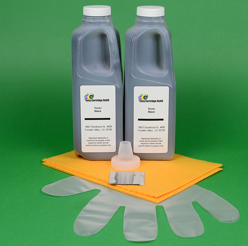 HP 4050se 4050t 4050tn C4127X MICR 2Toner Refill Kits. 1000gr. 20K